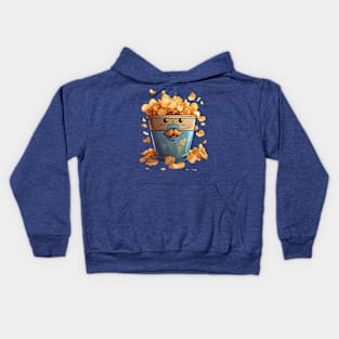 Crinkly potato chips Kids Hoodie